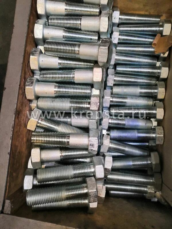 Болт М 42х160 к.п. 5.8 ГОСТ Р ИСО 4014-2013 DIN 931 оцинк.